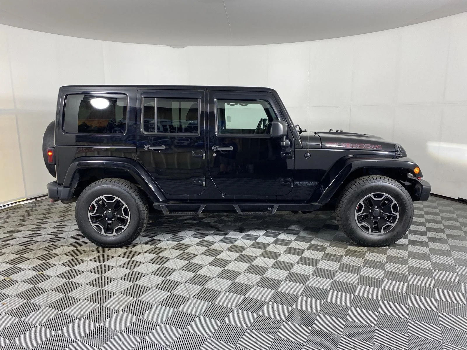 Used 2017 Black Clearcoat Jeep Rubicon Hard Rock image 9