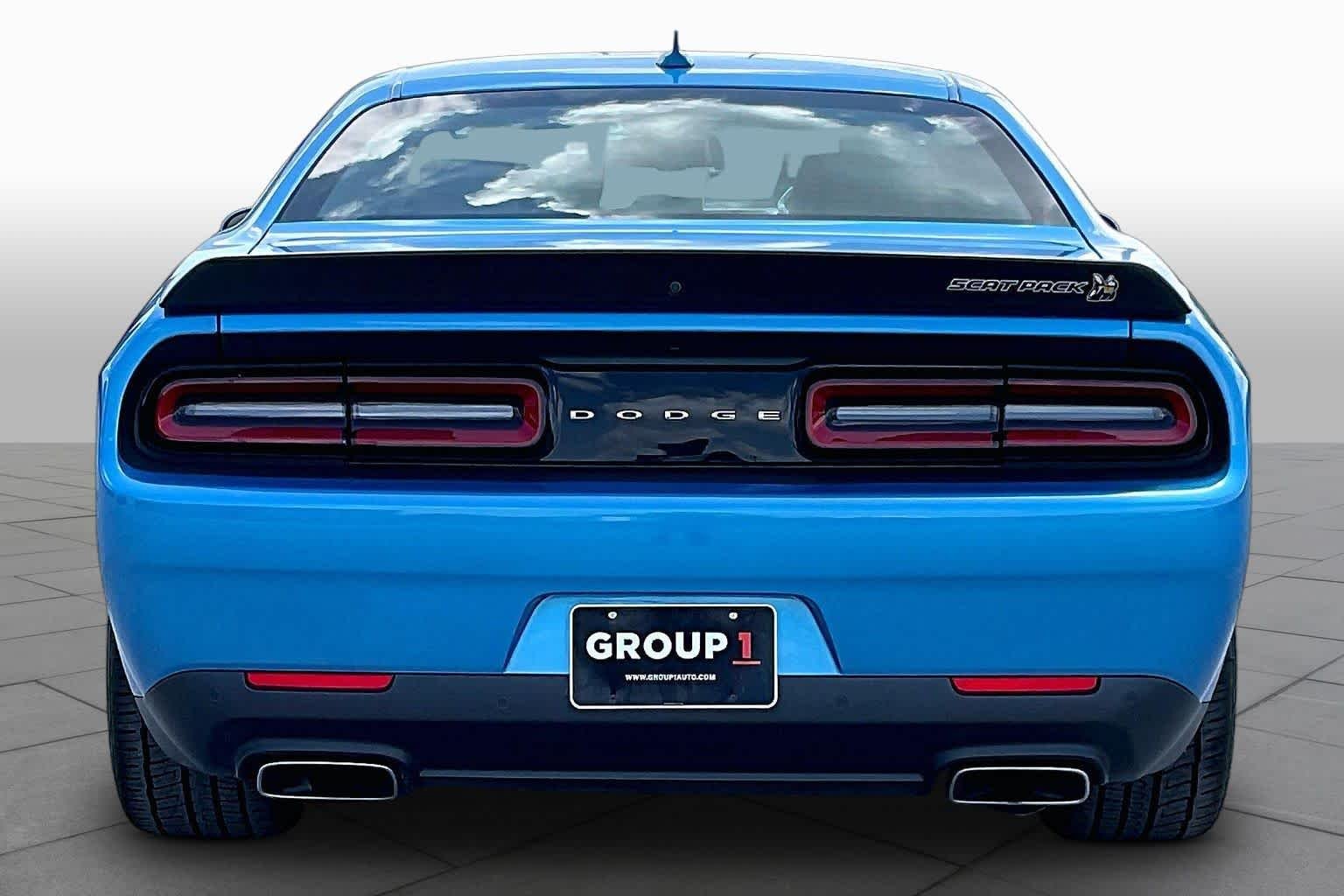 Used 2023 B5 Blue Pearlcoat Dodge R/T Scat Pack Widebody image 5