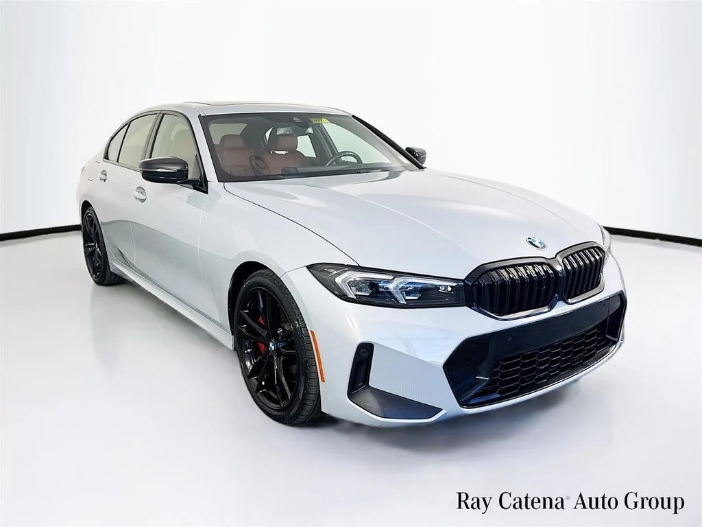 Certified Used 2023 Gray BMW 330i xDrive image 1