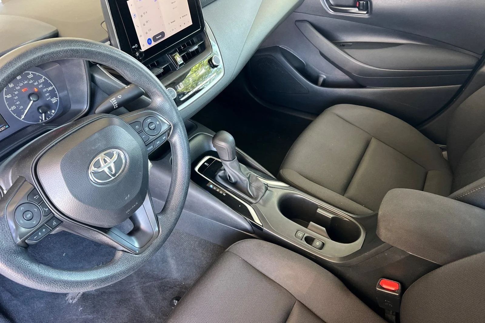 Used 2024 Blue Toyota LE image 10