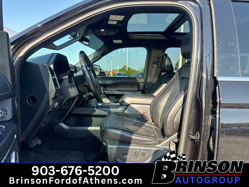 Used 2021 Agate Black Metallic Ford Limited image 15