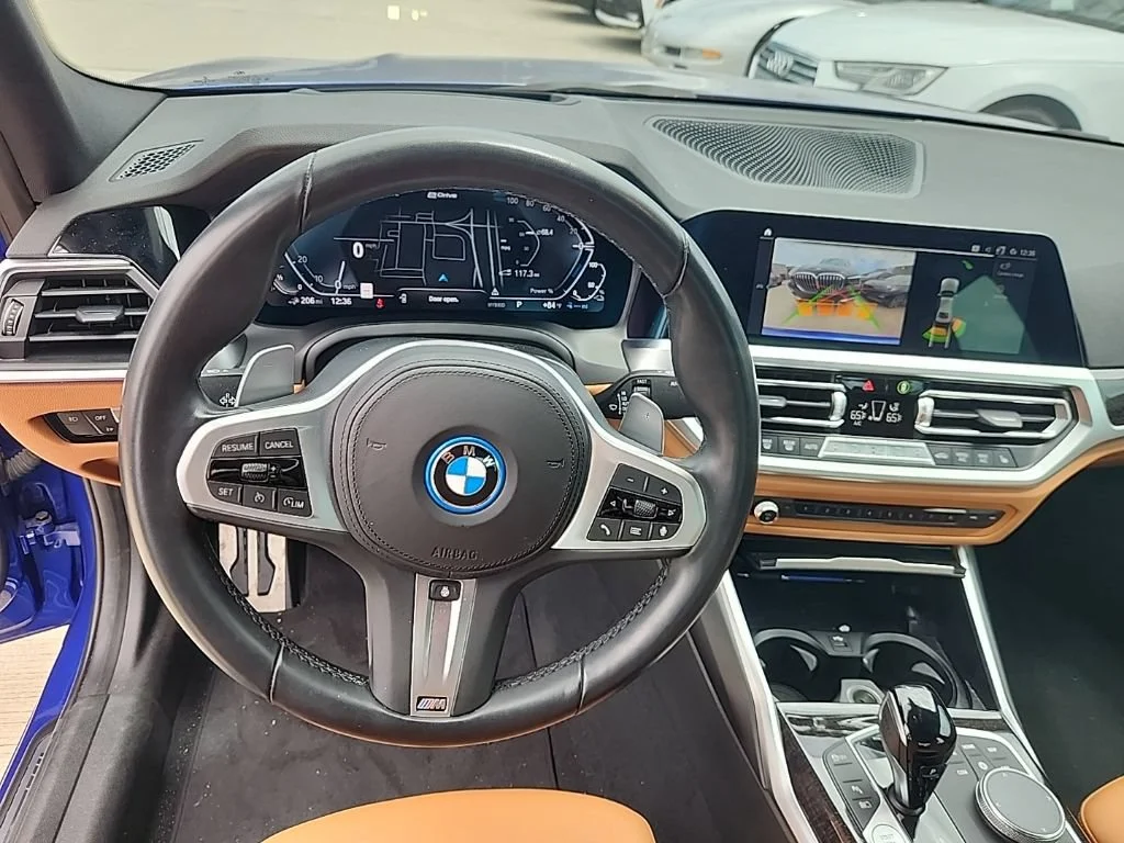 Used 2022 Portimao Blue Metallic BMW 330e image 4