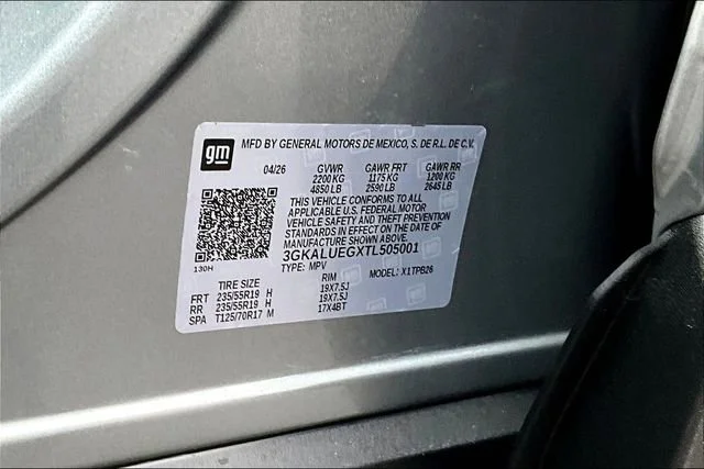 New 2026 Sterling Metallic GMC Elevation image 8