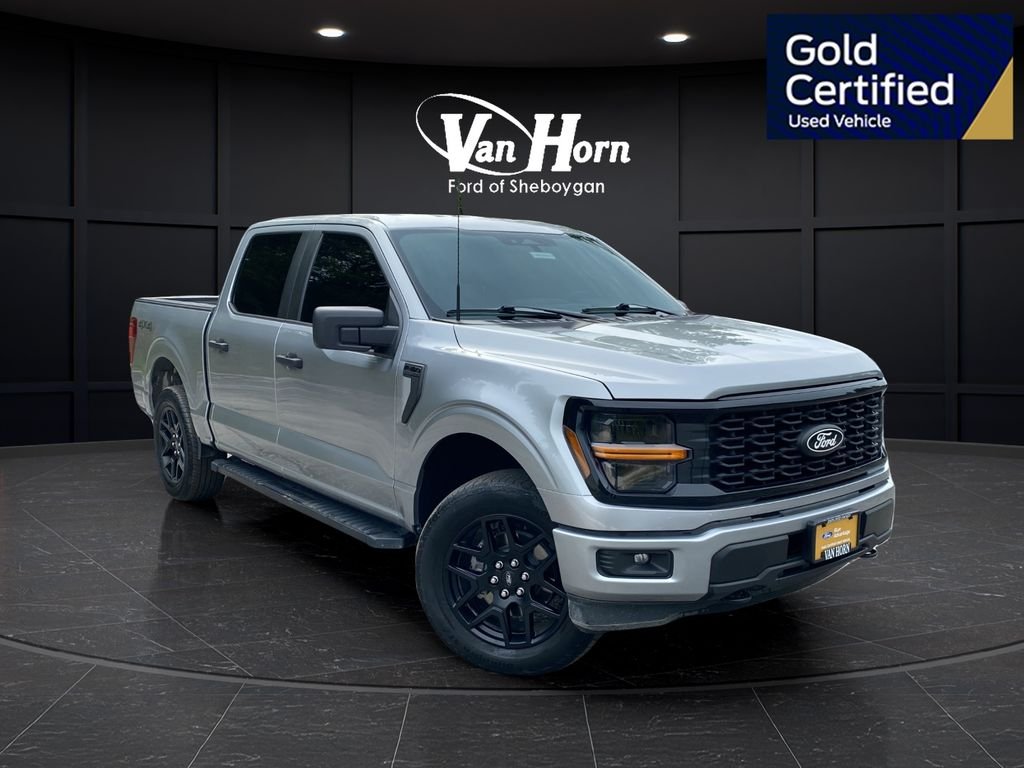 Certified Used 2024 Iconic Silver Metallic Ford STX image 1
