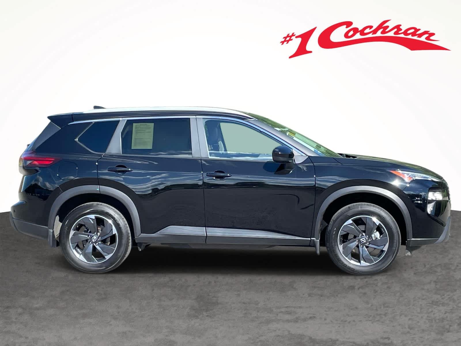 Certified Used 2025 Super Black Nissan SV image 6