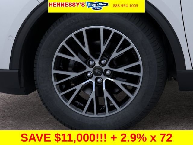 New 2024 Star White Metallic Tri-coat Ford Plug-in Hybrid image 19