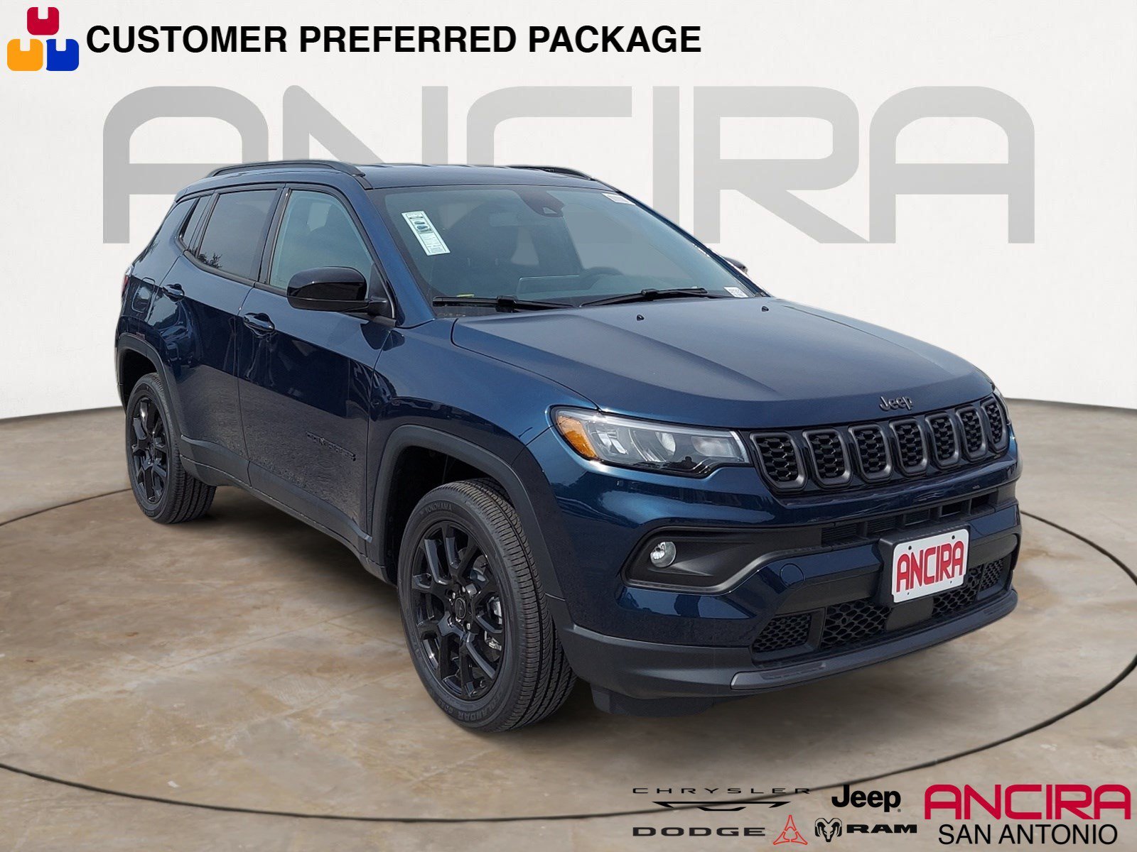 New 2026 Fathom Blue Pearl Coat Jeep Latitude Altitude image 1