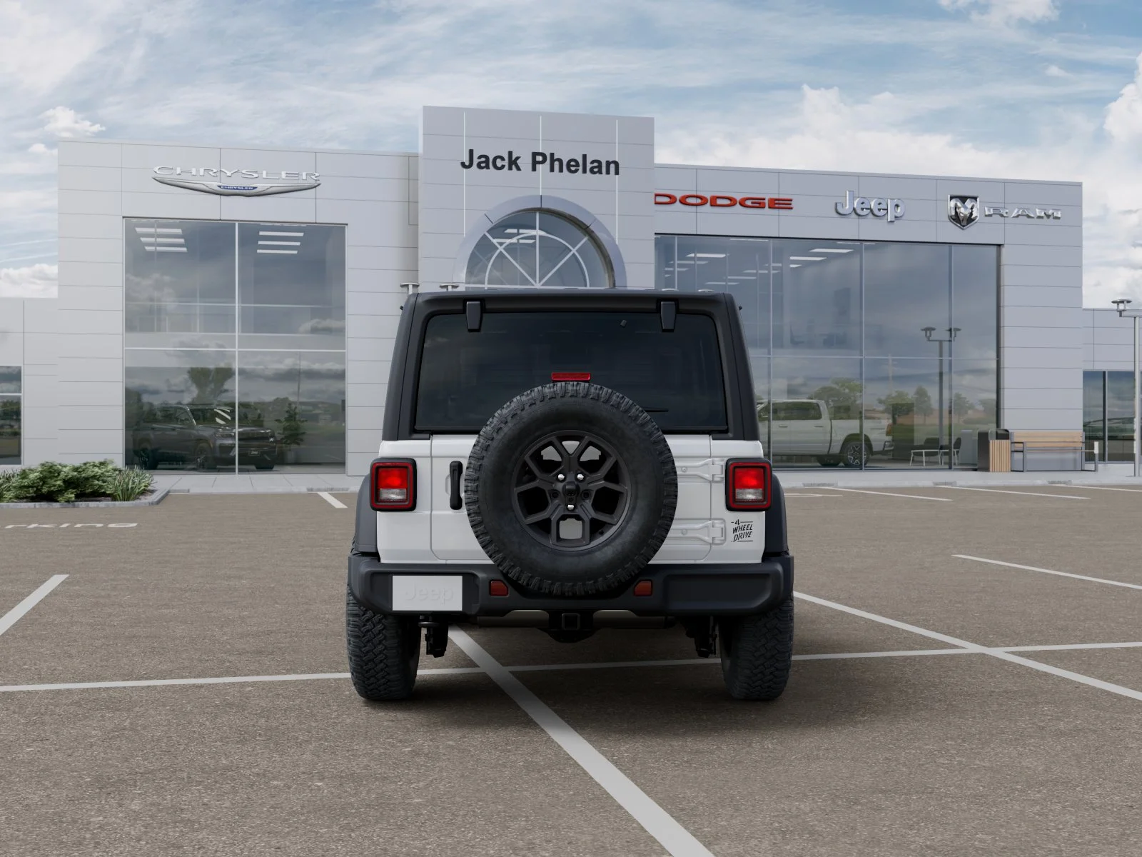 New 2026 Bright White Clear-Coat Exterior Paint Jeep Willys image 28