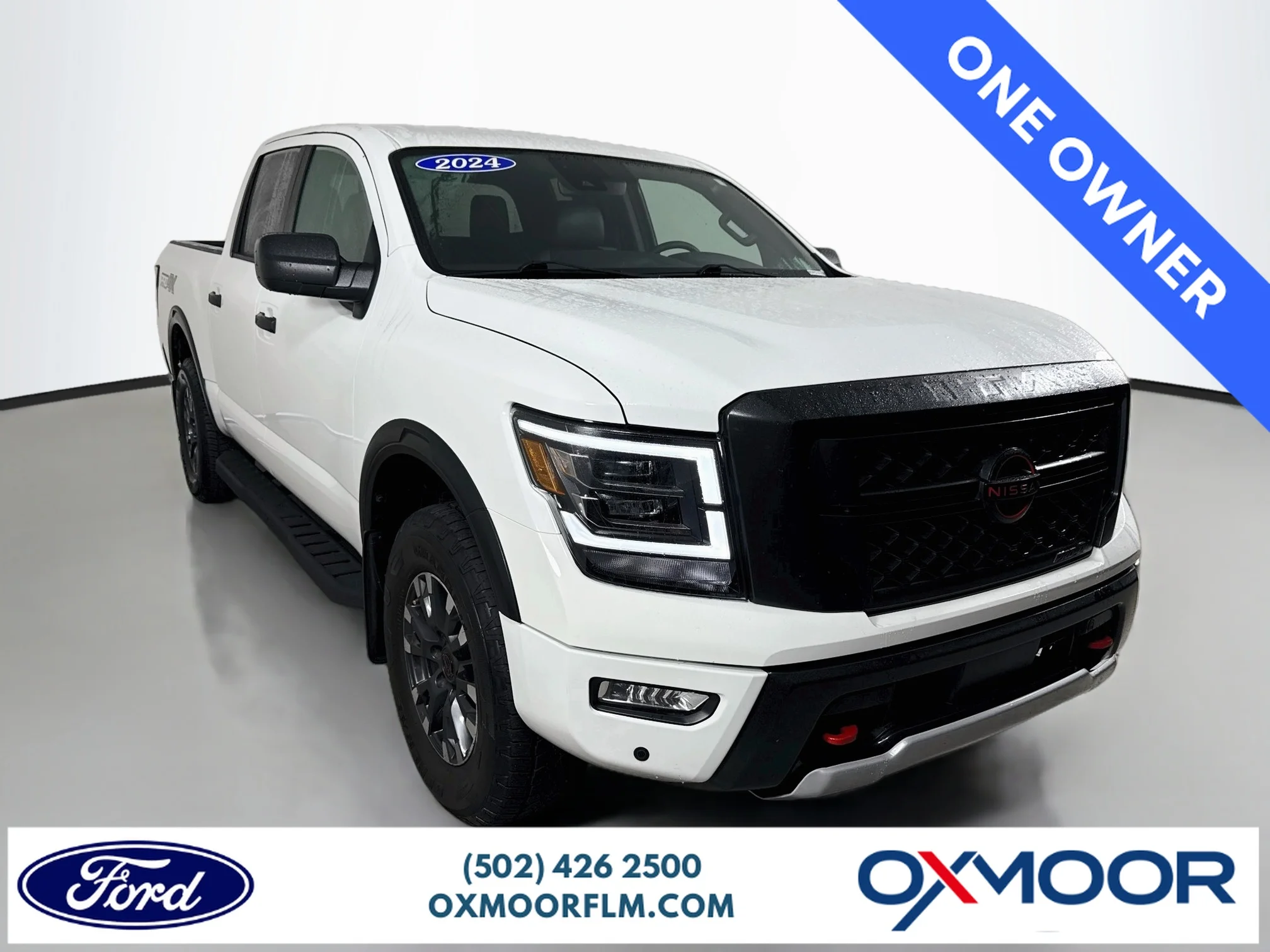 Used 2024 Glacier White Nissan PRO-4X image 1