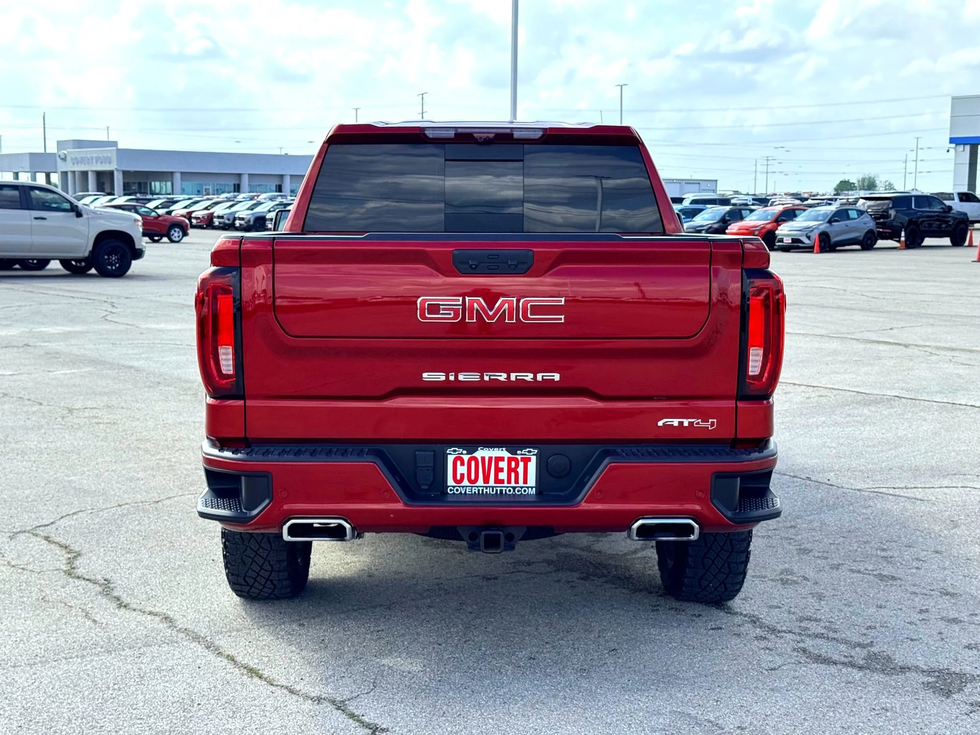 Used 2024 Volcanic Red Tintcoat GMC AT4 image 9