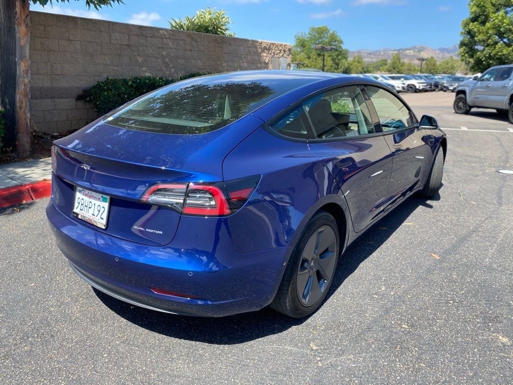 Used 2022 Blue Tesla Long Range image 7