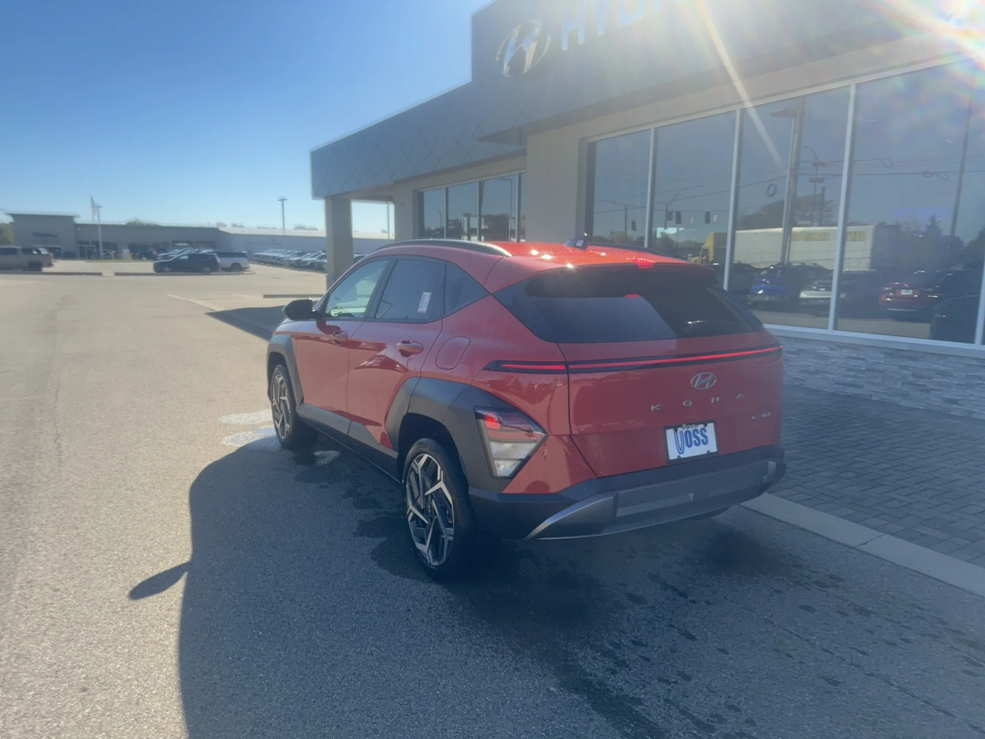 New 2026 Soultronic Orange Pearl Hyundai SEL Premium image 6