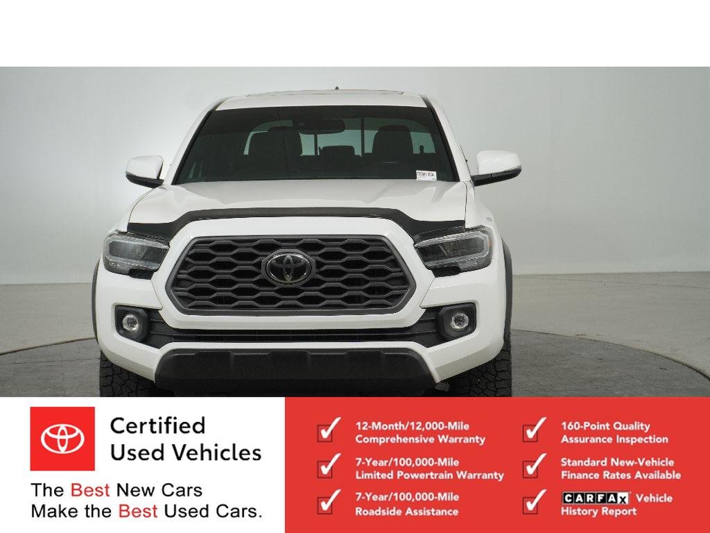 Certified Used 2021 Super White Toyota TRD Off Road image 8