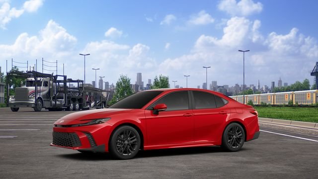 New 2026 Supersonic Red Toyota SE image 2