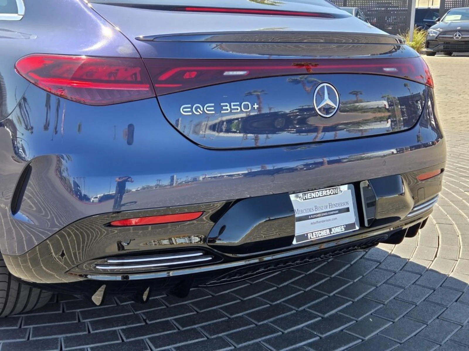 Certified Used 2023 Twilight Blue Metallic Mercedes-Benz EQE 350+ image 4