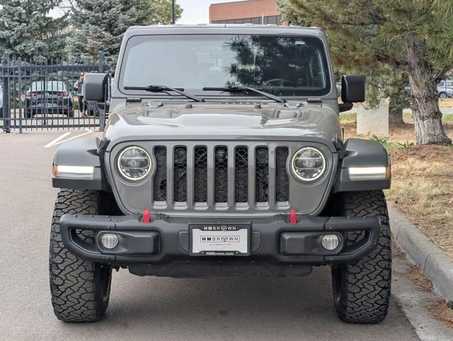 Used 2021 Gray Clearcoat Jeep Unlimited Rubicon image 6