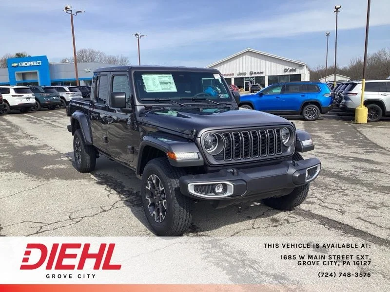 New 2026 Granite Crystal Metallic Clear-Coat Exterior Paint Jeep Sahara image 1