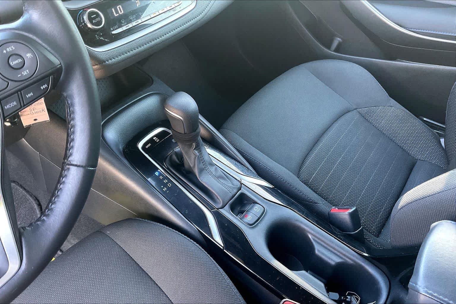 Used 2022 Black Sand Pearl Toyota SE image 16