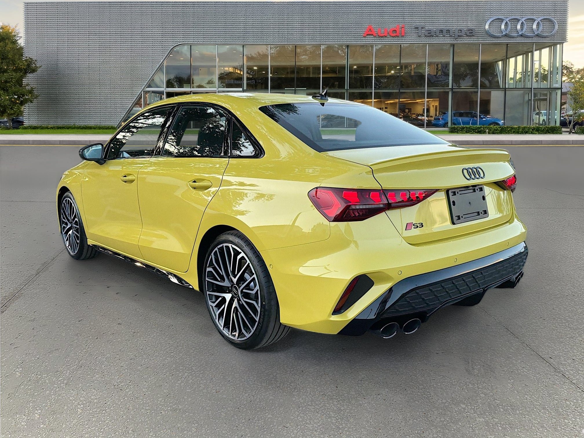 New 2026 Python Yellow Metallic Audi 4DR QTRO 2.0 TFSI image 5