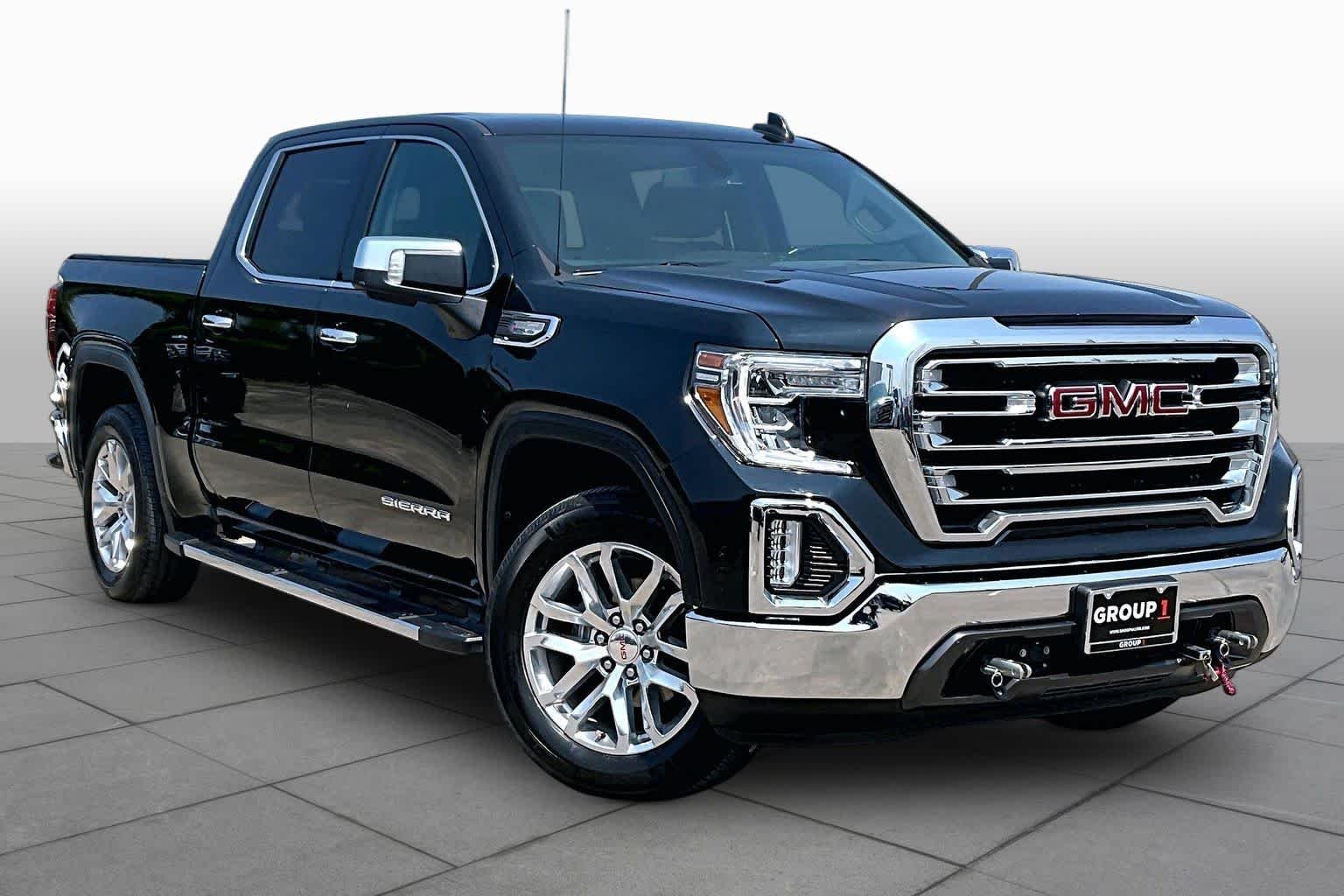 Used 2021 Onyx Black GMC SLT image 3