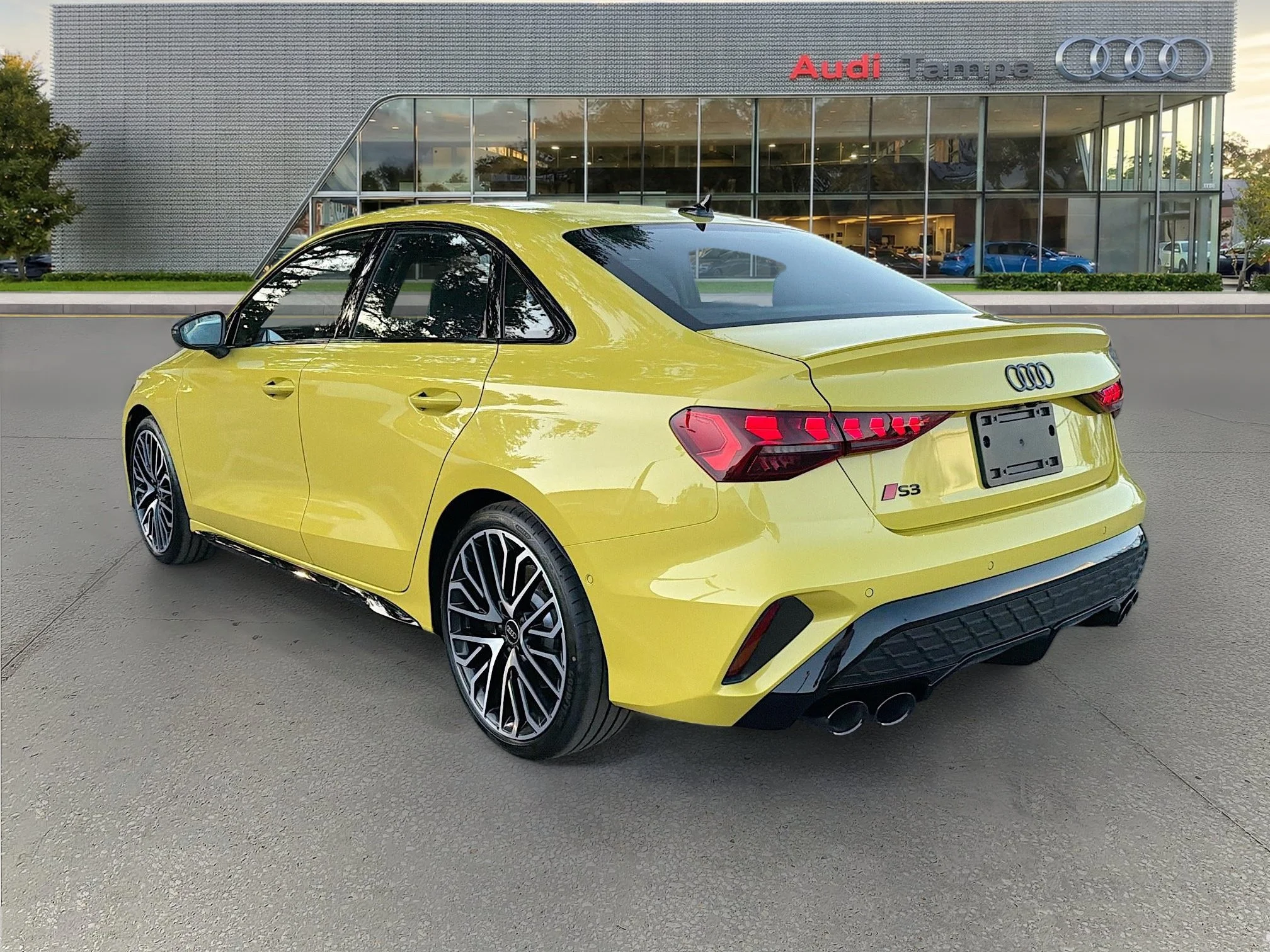 New 2026 Python Yellow Metallic Audi 4DR QTRO 2.0 TFSI image 5