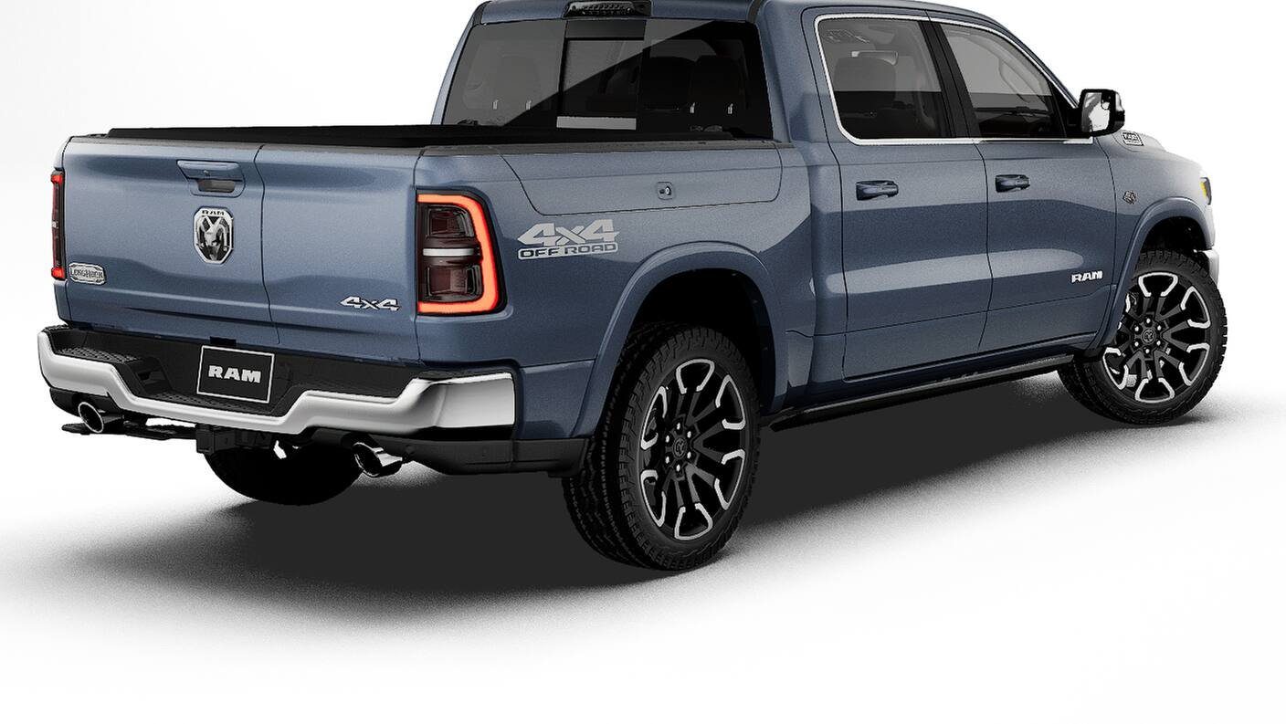 New 2027 Forged Blue Metallic Exterior Paint RAM  image 14
