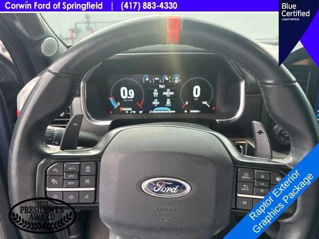 Used 2023 Azure Gray Metallic Ford Raptor image 12