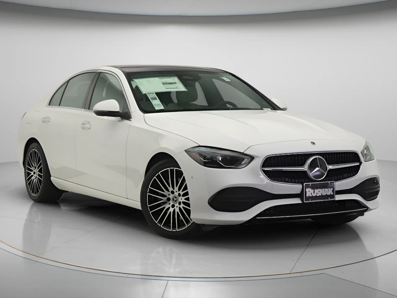 New 2026 Polar White Mercedes-Benz C 300 image 1