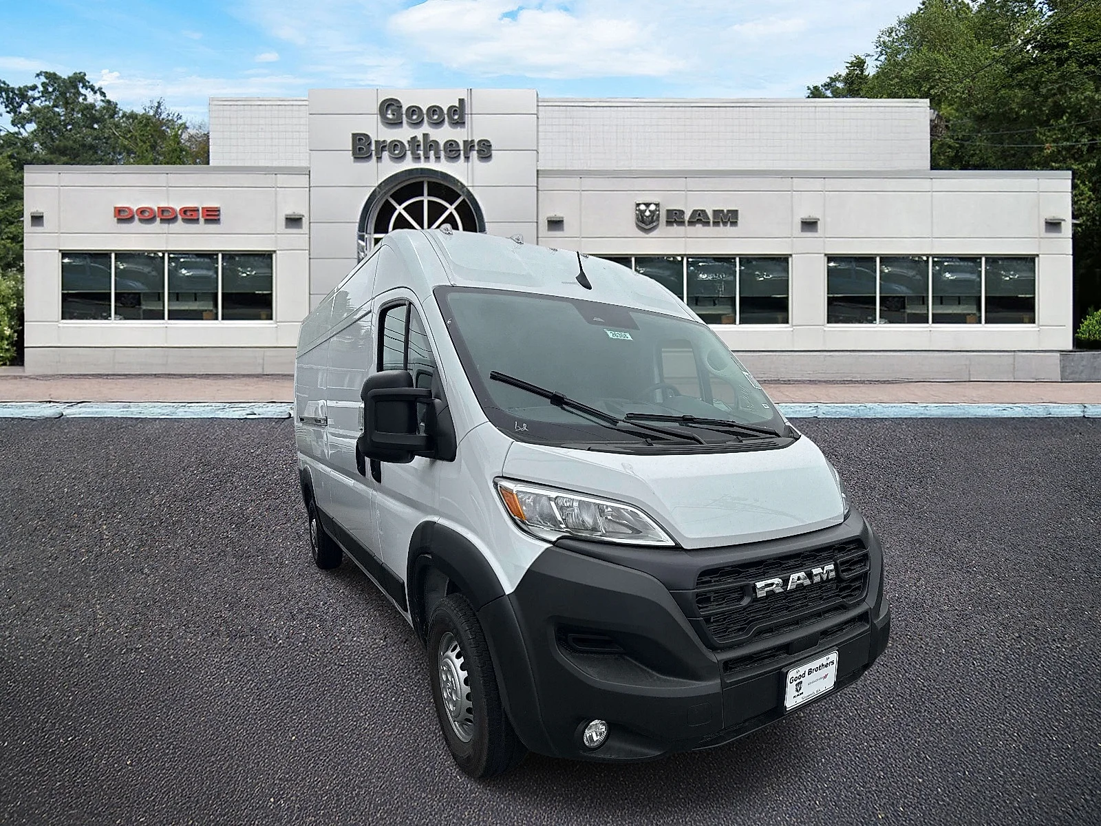 New 2026 Bright White Clear-Coat Exterior Paint RAM Cargo Van Tradesman High Roof 159" WB w/Pass Seat image 4
