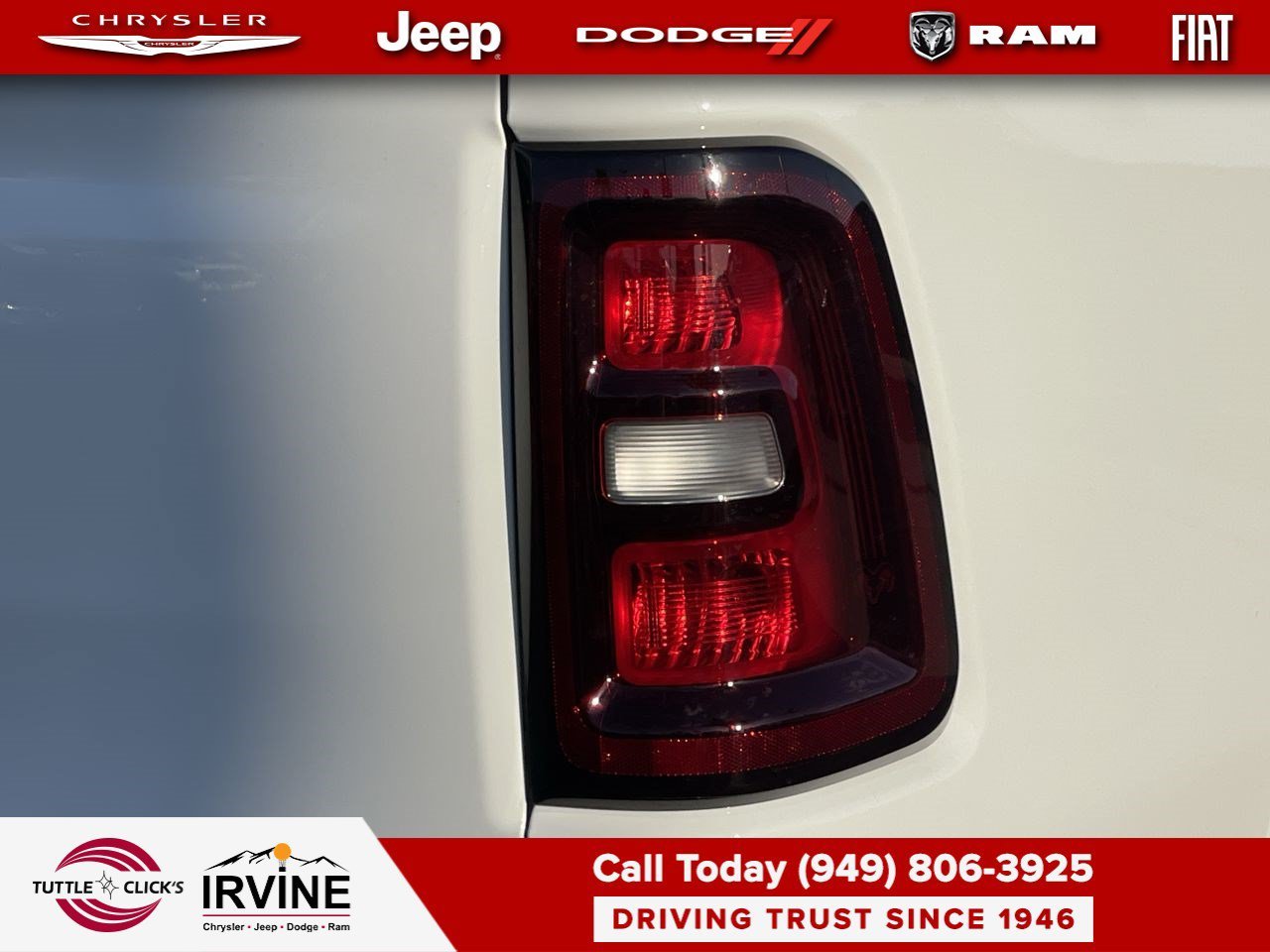 New 2026 Bright White Clearcoat RAM Big Horn image 9