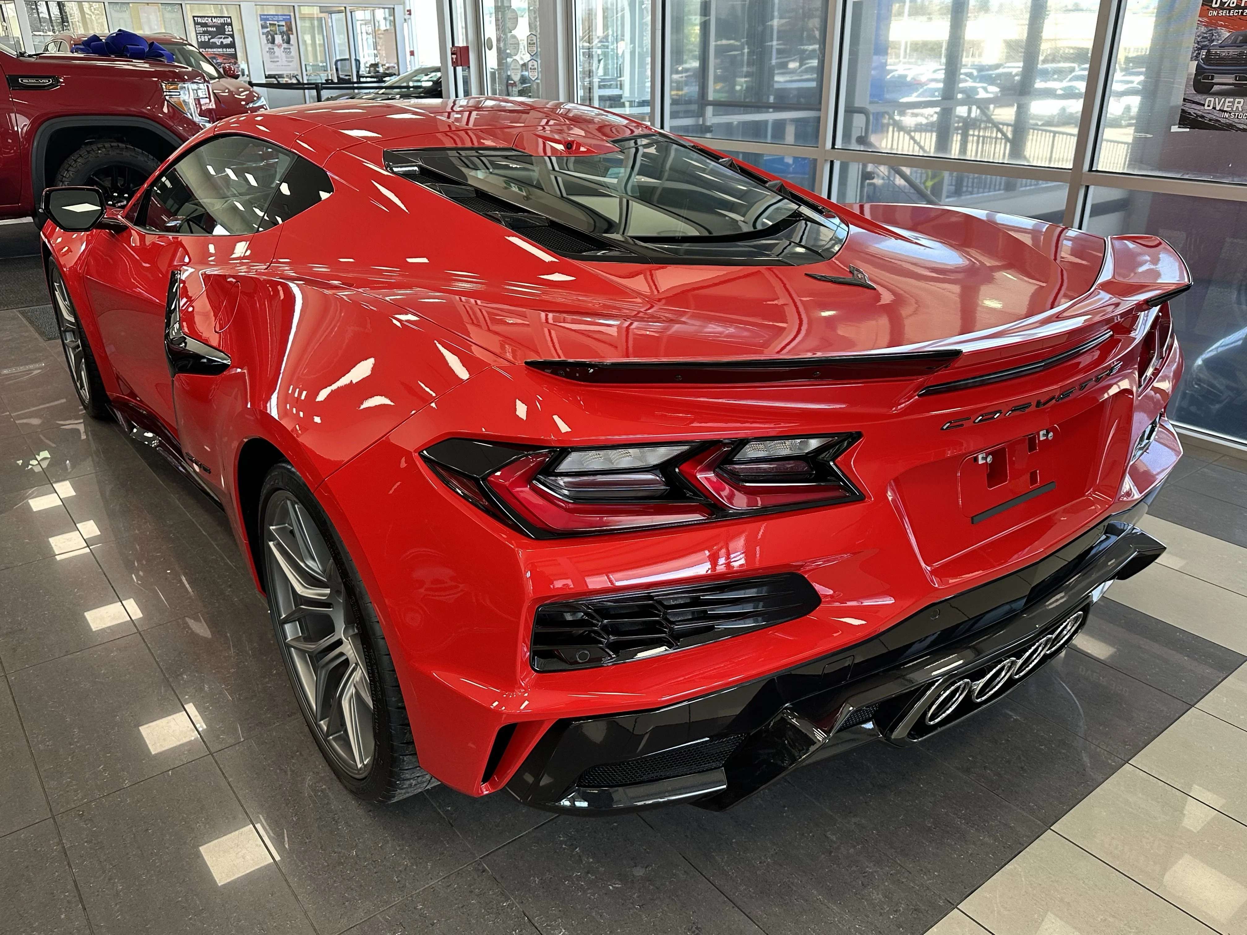 New 2026 Torch Red Chevrolet 1LZ Z06 image 3