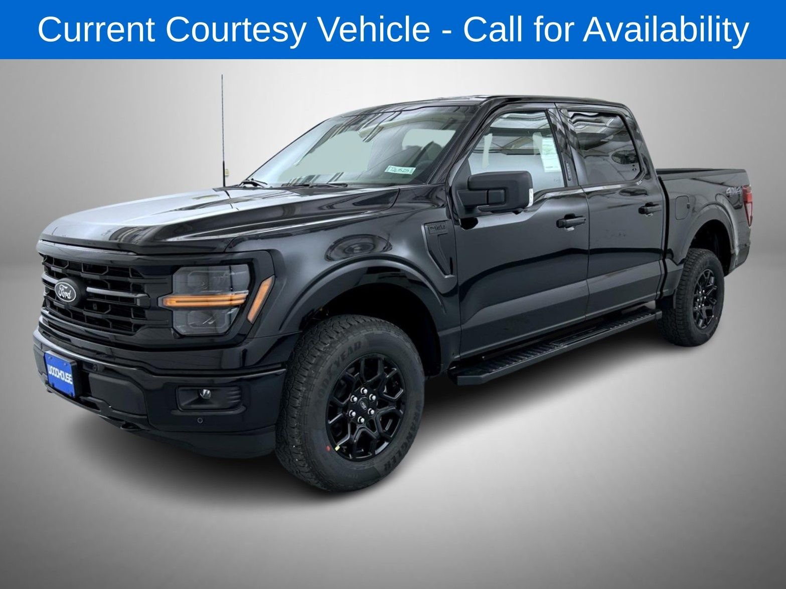 New 2026 Agate Black Metallic Ford XLT image 1