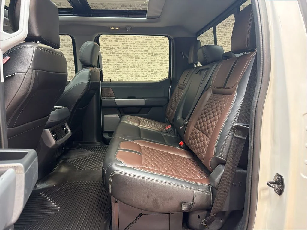 Used 2023 White Metallic / Camo Wrap Ford Lariat image 17