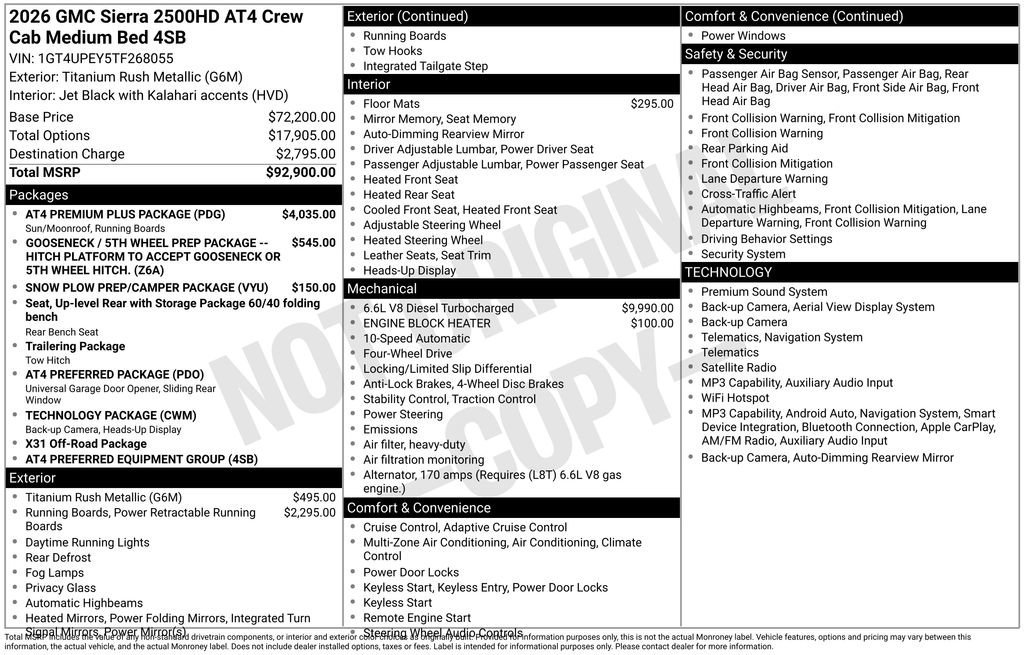2026 GMC Sierra 2500HD AT4 - Photo 26