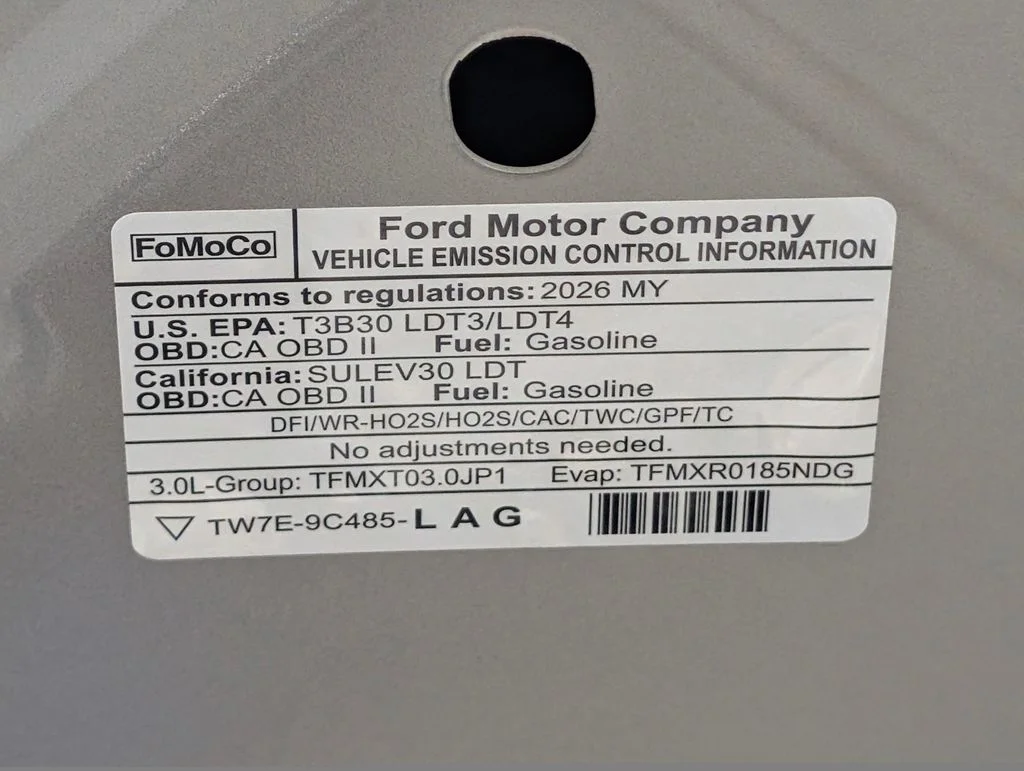 New 2026 Vapor Blue Metallic Ford ST image 27
