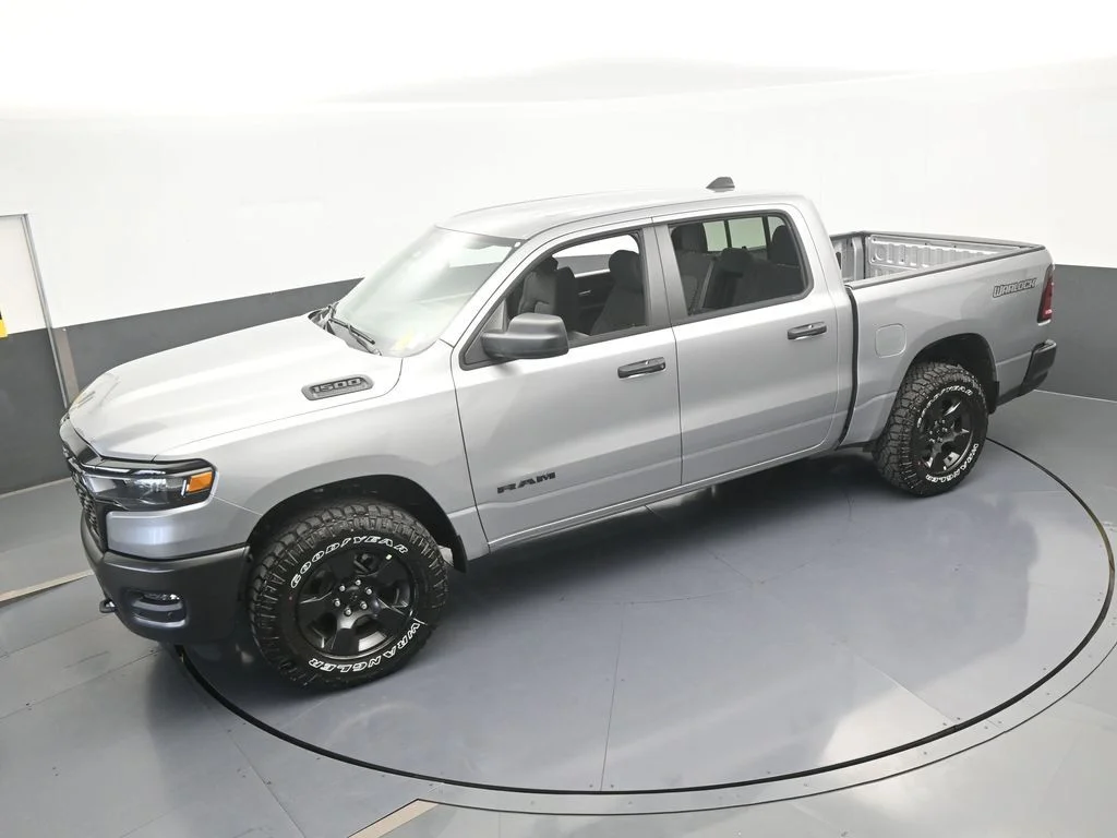 New 2026 Billet Silver Metallic Clear-Coat Exterior Paint RAM Warlock image 45