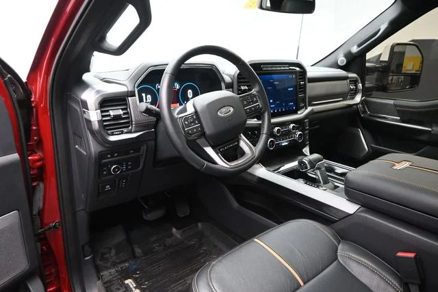 Certified Used 2021 Red Ford Platinum image 9