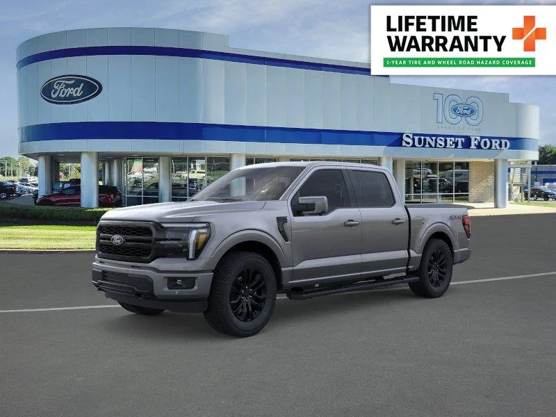 New 2026 Carbonized Gray Metallic Ford LARIAT image 1