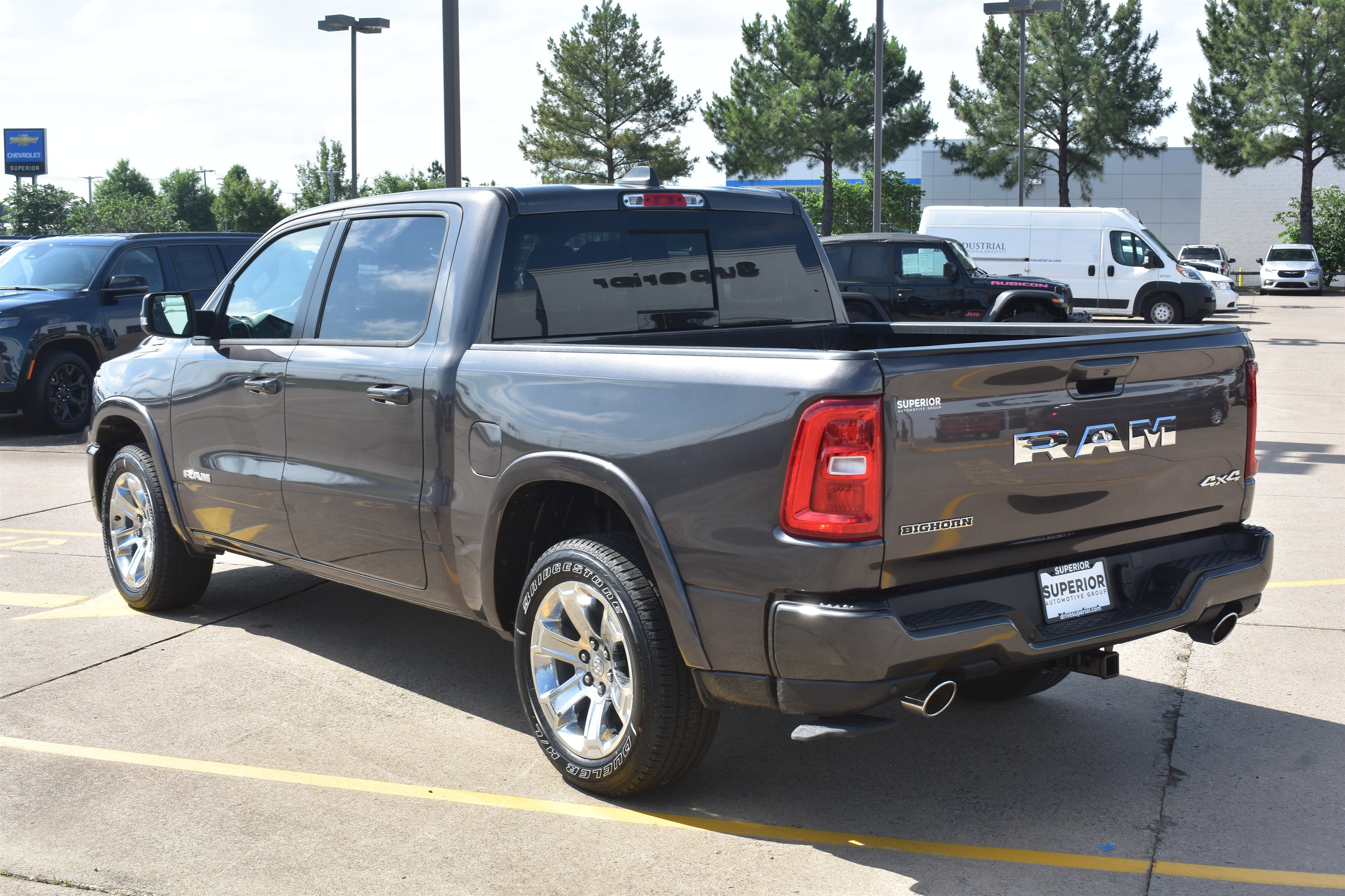 New 2026 Granite Crystal Metallic Clear-Coat Exterior Paint RAM Big Horn image 9