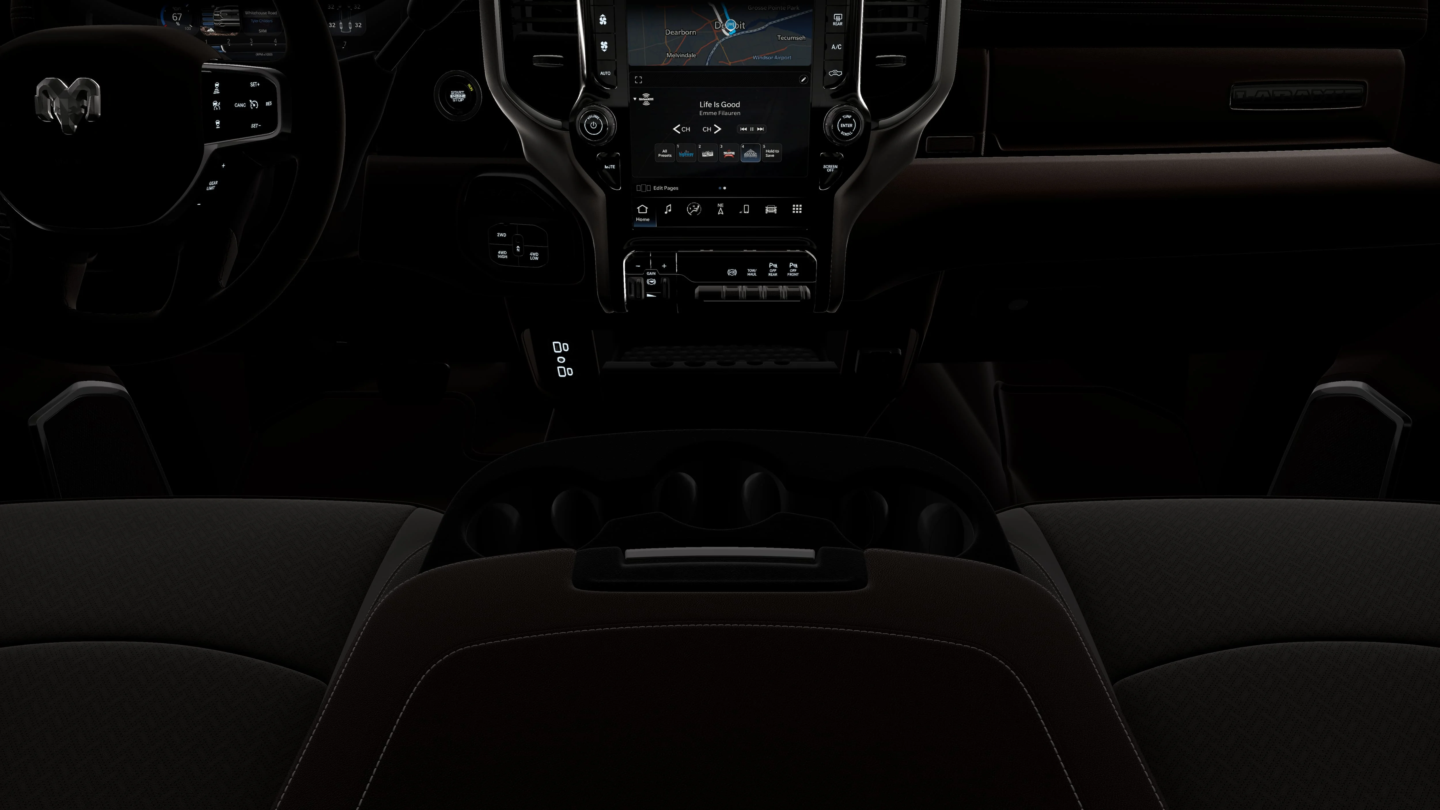 New 2026 Forged Blue Metallic Exterior Paint RAM LARAMIE image 17