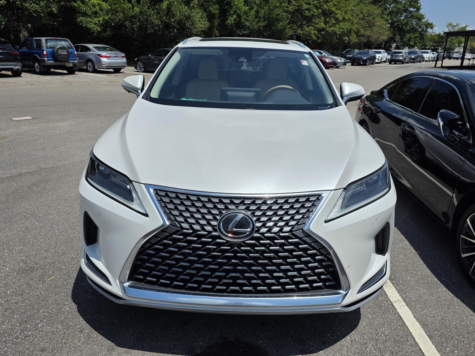 Used 2021 White Pearl Lexus 350 image 2