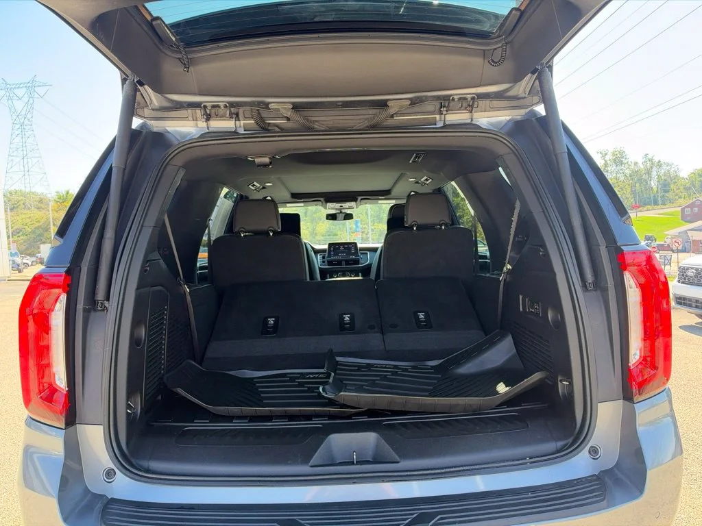 Used 2021 Satin Steel Metallic GMC SLT image 12
