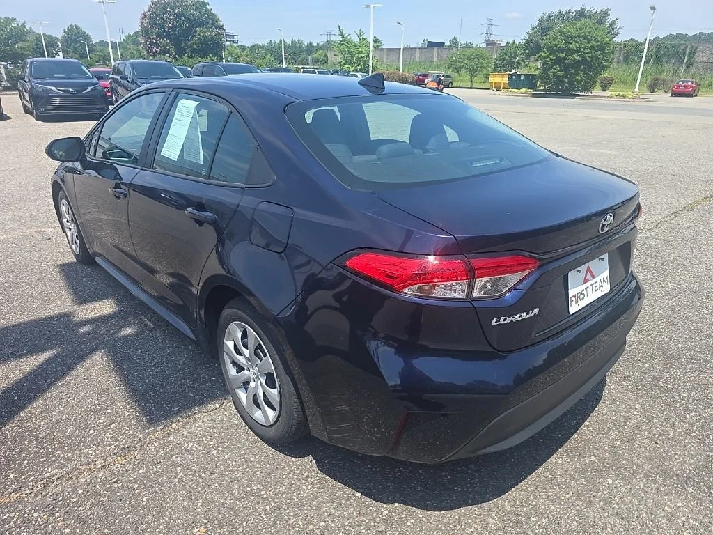Certified Used 2023 Blue Toyota LE image 7