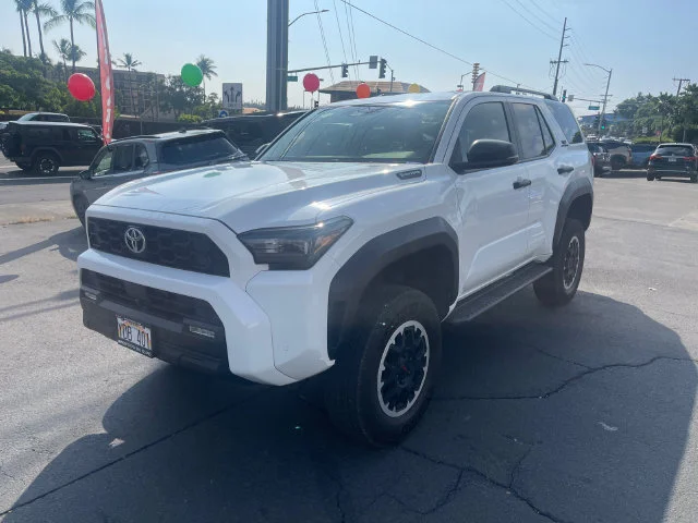 Used 2025 White Toyota TRD Off Road image 2