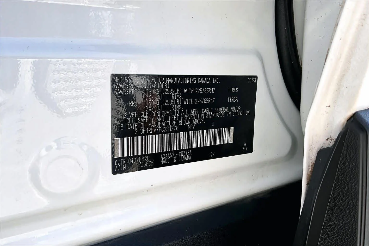 Certified Used 2023 Ice Cap Toyota LE image 37
