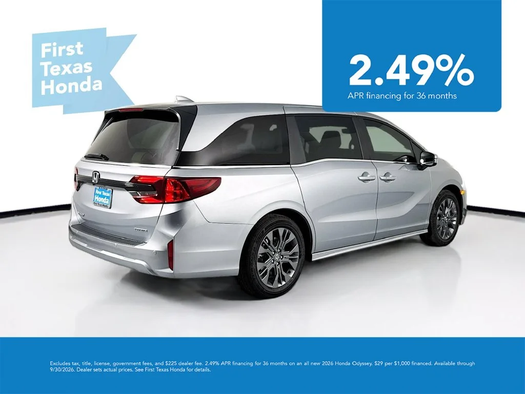 New 2027 Solar Silver Metallic Honda Touring image 7