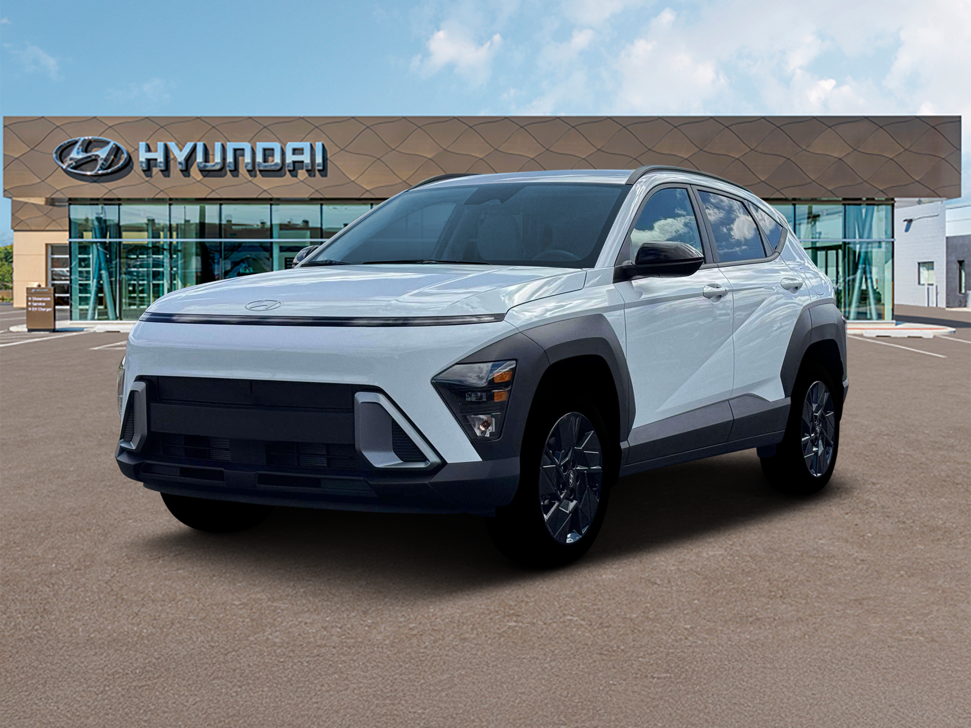 New 2026 White Hyundai SEL Sport AWD image 1