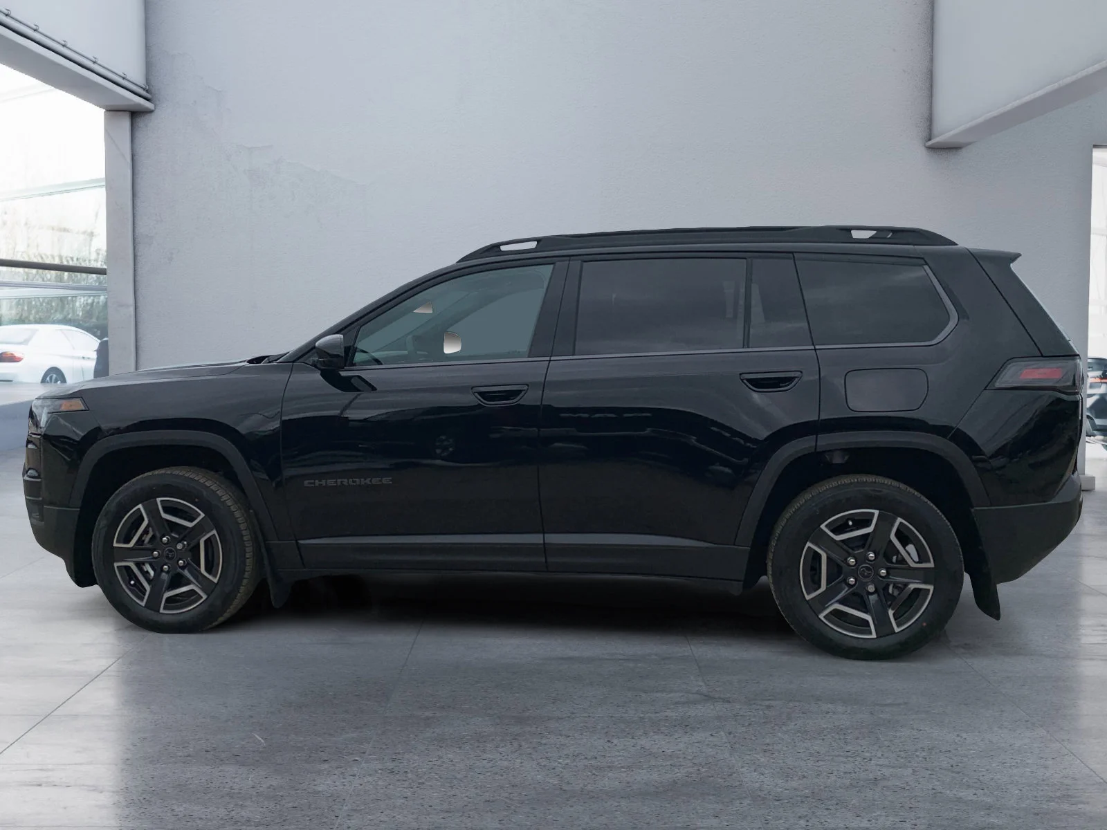 New 2026 Diamond Black Crystal Pearl Jeep Laredo image 2