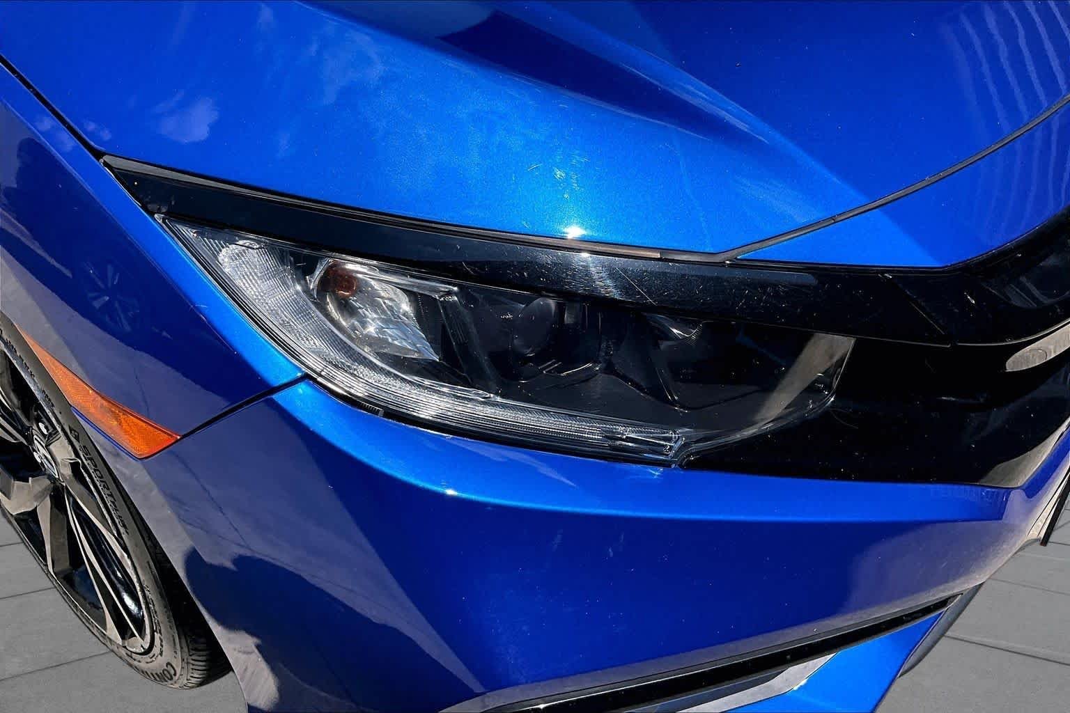 Used 2019 Aegean Blue Metallic Honda Sport image 28