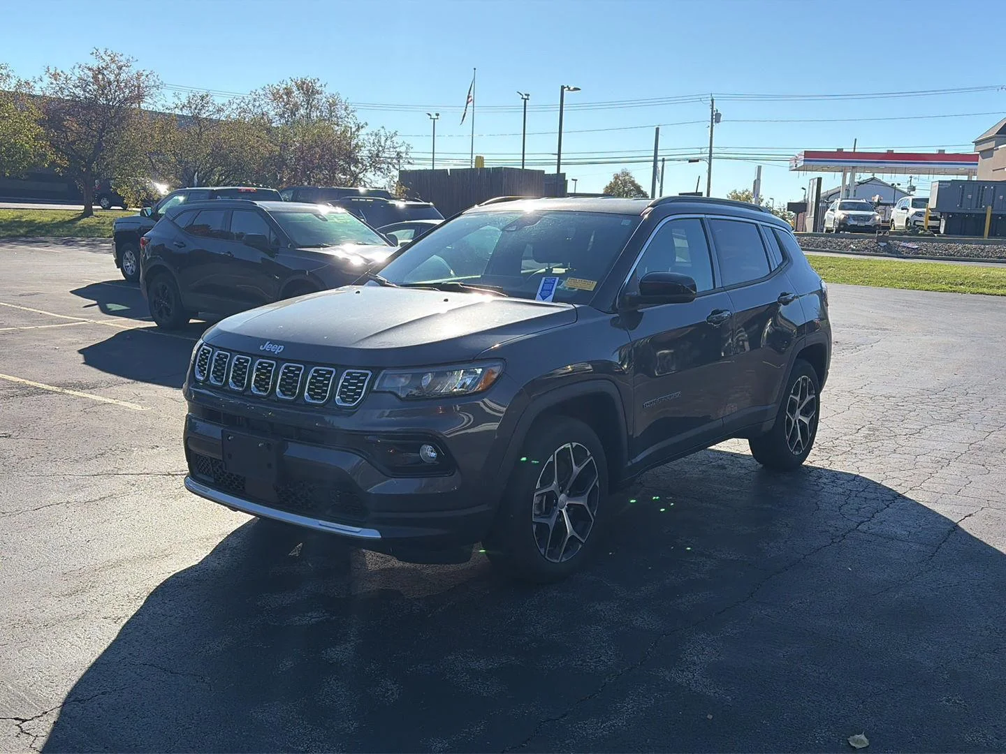 Used 2024 Baltic Gray Metallic Clearcoat Jeep Limited image 3